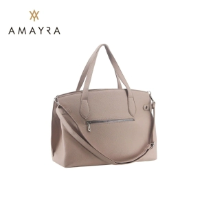 CARTERA AMAYRA GRIS CLARO