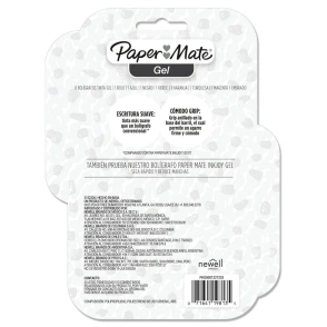 Paper Mate Gel 8pzas Card Vintage