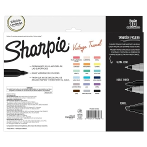 Boligrafos Sharpie Vintage 18pzas