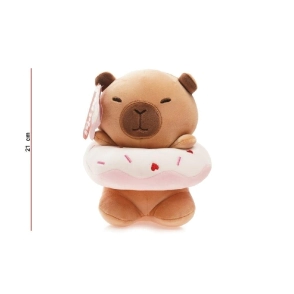 PELUCHE CAPYBARA SPANDEX CON FLOTADOR 21CM PHI PHI TOYS