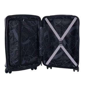 VALIJA CARRY ON WANDER URBAN MODE ABS SILVER 20"