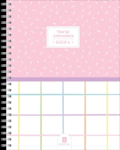 CUADERNO 16X21 RAYADO TAPA DURA GIOIA ROZINI
