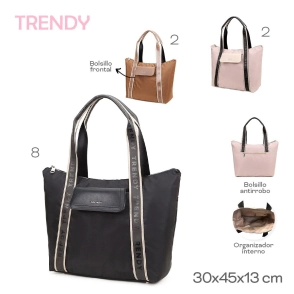 CARTERA TRENDY NEGRO