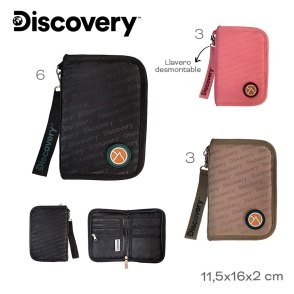 BILLETERA DISCOVERY ROSA