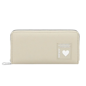 BILLETERA FICHERO TRENDY BEIGE