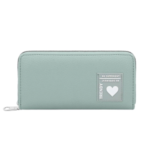 BILLETERA FICHERO TRENDY CELESTE
