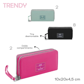 BILLETERA TRENDY NEGRO