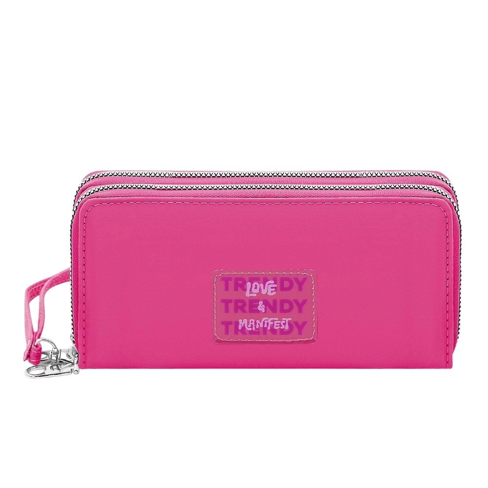 BILLETERA TRENDY FUCSIA