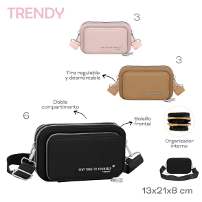 MORRAL TRENDY ROSA