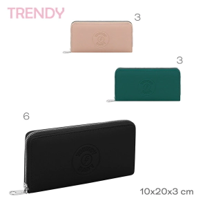 BILLETERA FICHERO TRENDY NEGRO