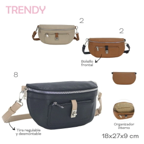 RIÑONERA TRENDY BEIGE