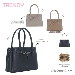CARTERA TRENDY NEGRO