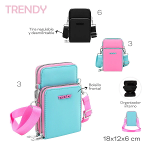 PHONE BAG TRENDY NEGRO