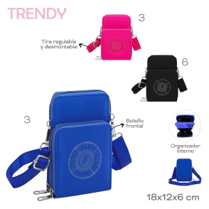 PHONE BAG TRENDY FUCSIA