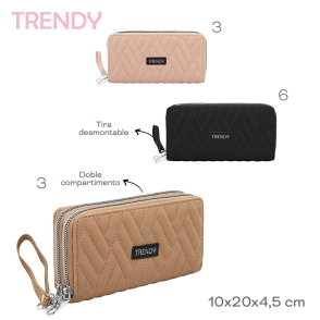 BILLETERA FICHERO TRENDY SUELA