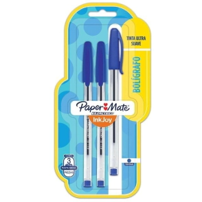 Boligrafo Paper Mate Azul x3