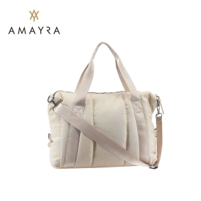 CARTERA AMAYRA CREMA