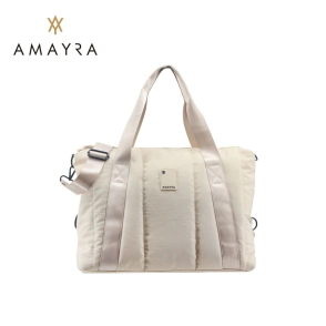 CARTERA AMAYRA CREMA