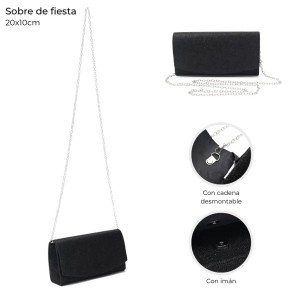 SOBRE DE FIESTA CON CADENA DESMONTABLE 20x10 CM SKORA