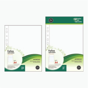FOLIOS FW A4 PP REFORZADO X 100 UNIDADES
