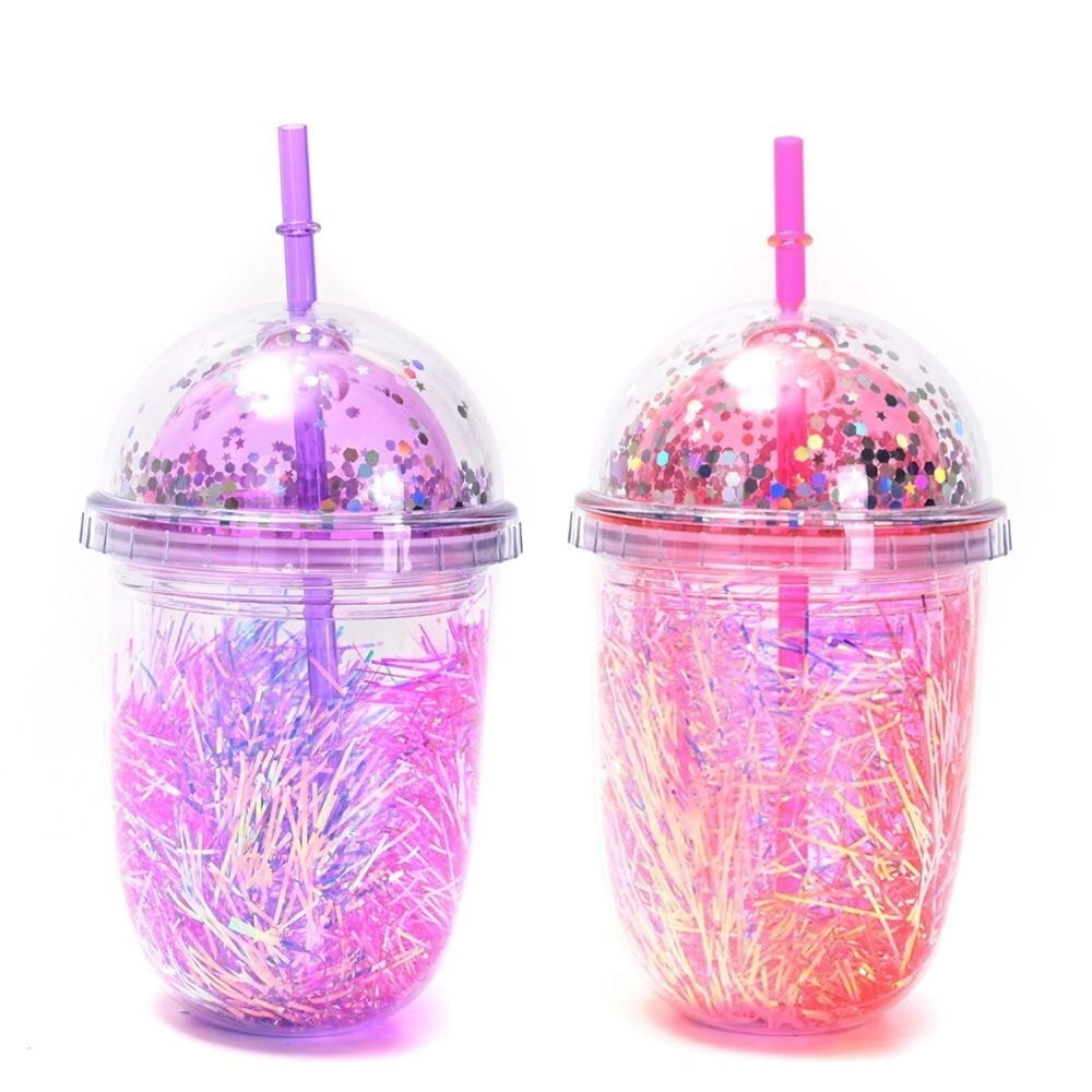 VASO INFANTIL BRILLOS 350ML SKORA
