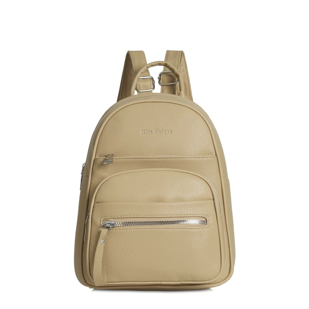 MOCHILA MISS UNIQUE BEIGE