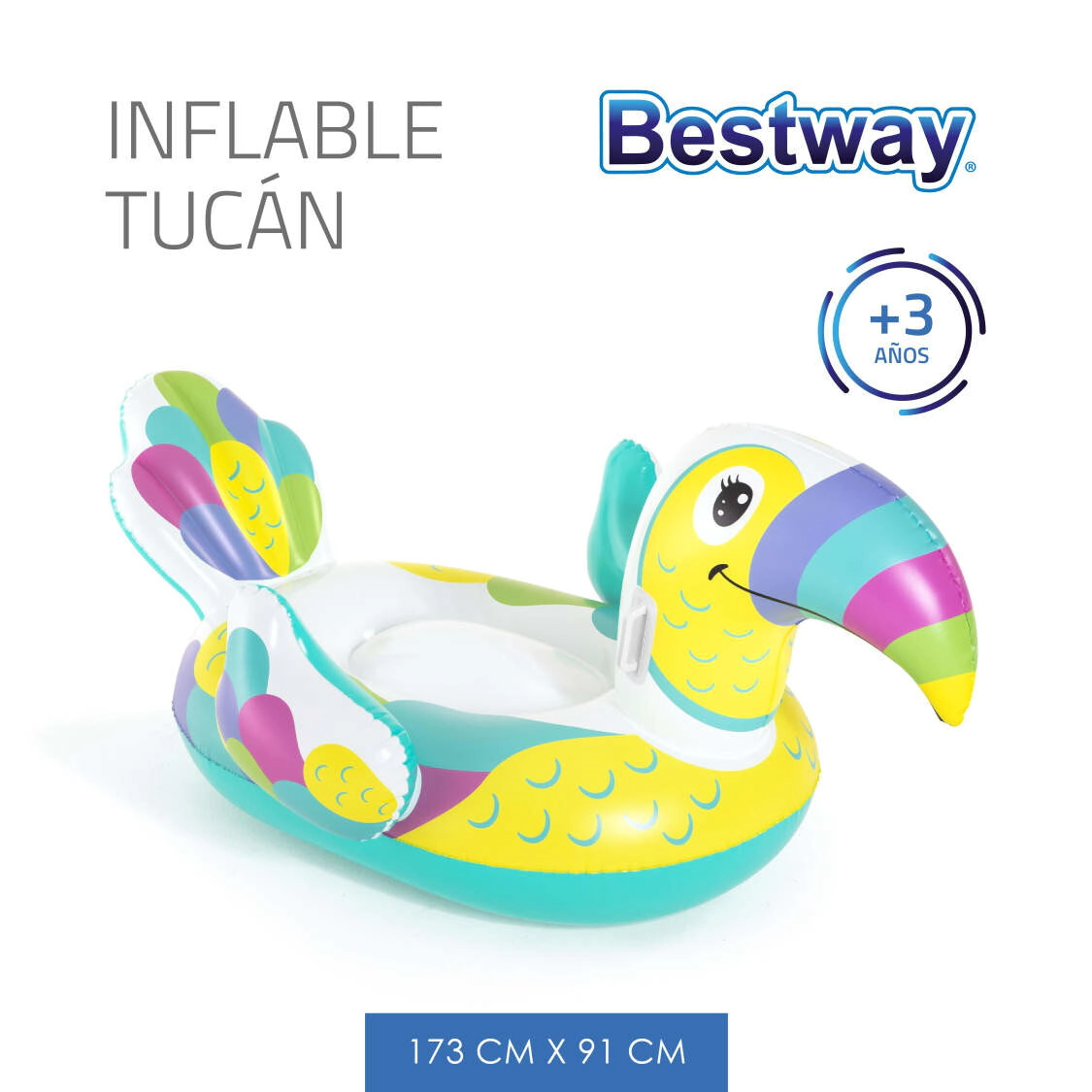 INFLABLE TUCAN CHICO 173x91 CM BESTWAY