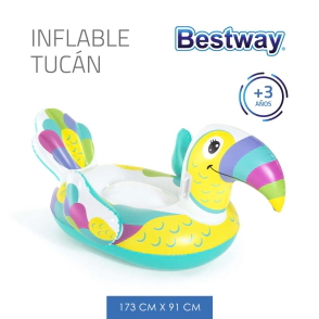 INFLABLE TUCAN CHICO 173x91 CM BESTWAY