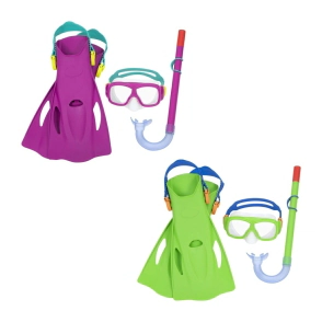 KIT DE BUCEO CLASICO SURTIDO + 7 AÑOS BESTWAY