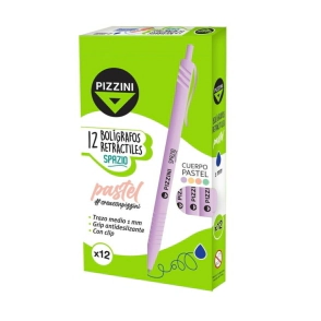 Retractiles Cuerpo PVI Tinta Azul Pizzini