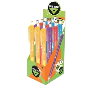 Lapiz Pta Retractil 0,5mm Grip y Goma Pizzini