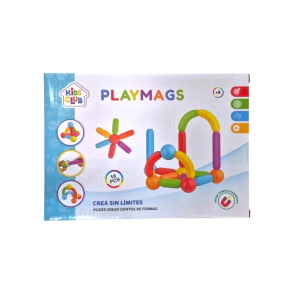 JUEGO DE BLOQUES MAGNETICOS 10 PIEZAS 24x17x4 CM