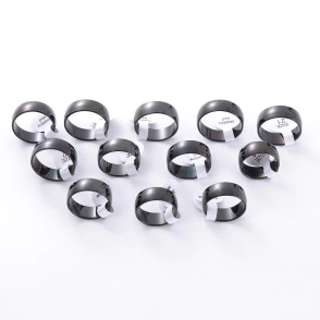 CAJA DE ANILLOS X12 TRENDY (PRECIO X CAJA)