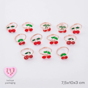 CAJA X 12 ANILLOS INFANTILES TRENDY (PRECIO X CAJA)