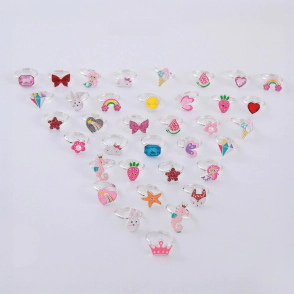 CAJA X 36 ANILLOS INFANTILES TRENDY (PRECIO X CAJA)