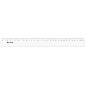 Regla Escolar 30cm Cristal Pizzini