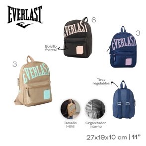 MOCHILA EVERLAST AZUL