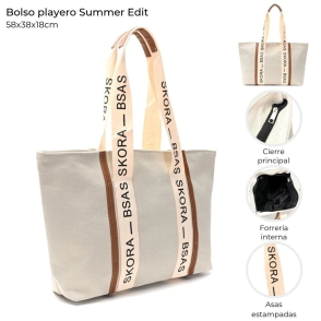 BOLSO PLAYERO SUMMER EDIT SKORA