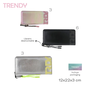 BILLETERA TRENDY NEGRO