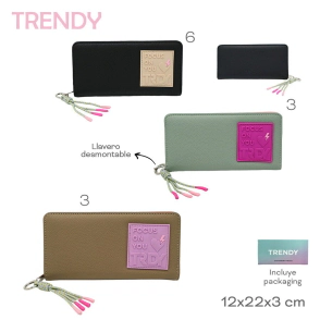 BILLETERA TRENDY NEGRO