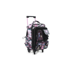 MOCHILA MY HOUSE CARRO 17" MY COLLECTION BLACK CHIMOLA