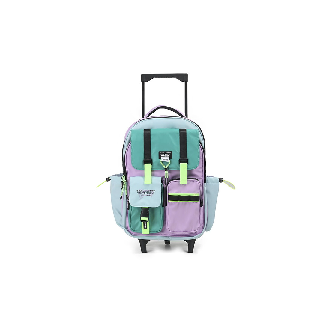 MOCHILA BOLD COLORBLOCK CARRO 18" CHIMOLA LIGHT PURPLE