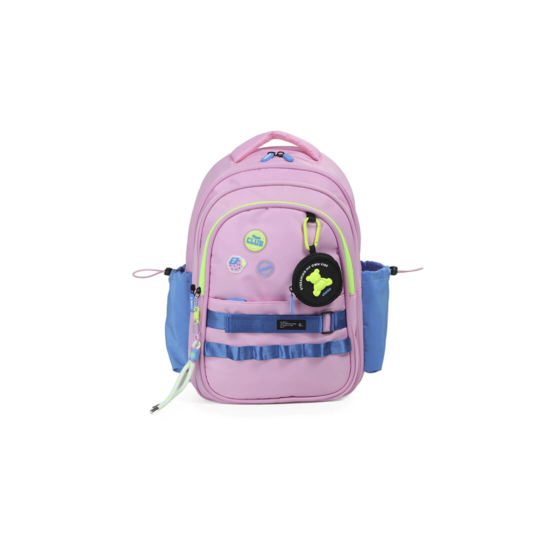 MOCHILA STREAMING ESPALDA 18" CHIMOLA PINK
