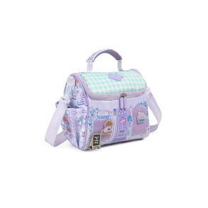 LUNCHERA MY HOUSE POODLE CREW PURPLE CHIMOLA