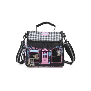 LUNCHERA MY HOUSE MY COLLECTION BLACK CHIMOLA