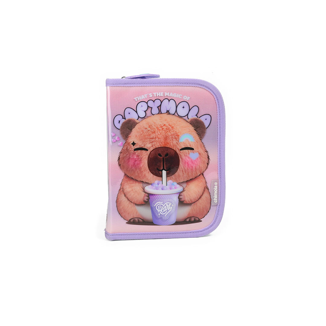 CARTUCHERA RIGIDA CAPYBARA CHIMOLA