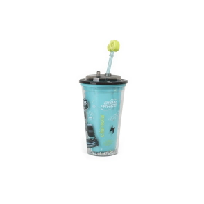 VASO ACRILICO SPARK RACING CAR CHIMOLA