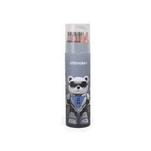 SET DE LAPICES DE COLORES X24 KIDS BEARBOT CHIMOLA