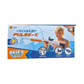 SUPER PISTOLA DE AGUA A BATERIA PULSE CARGA USB 37x7x18 CM