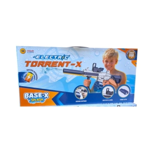 SUPER PISTOLA DE AGUA A BATERIA TORRENT CARGA USB 45x7x20 CM